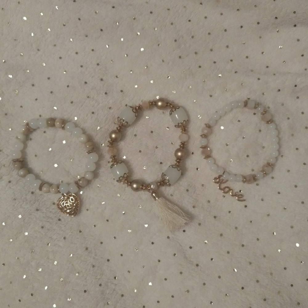 Boho Beaded Bracelet Set